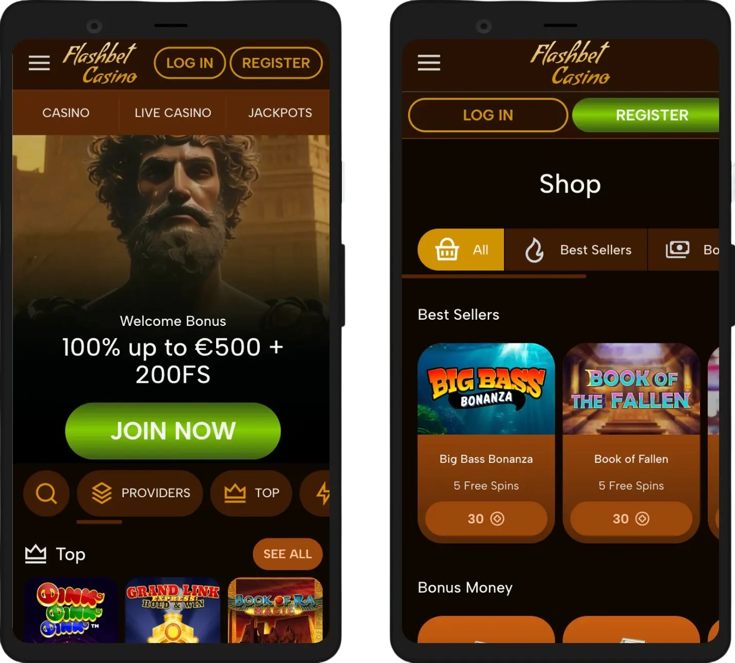 FlashBet Mobile Casino – Slots und Live Spiele auf dem Handy